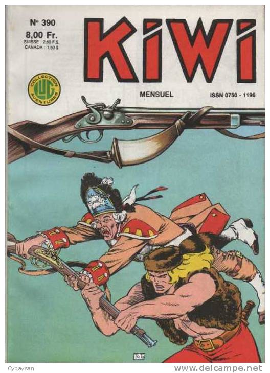 KIWI N° 390 BE LUG 10-1987 - Kiwi