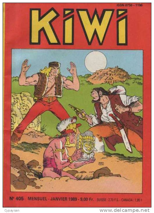 KIWI N° 405 BE SEMIC 01-1989 - Kiwi