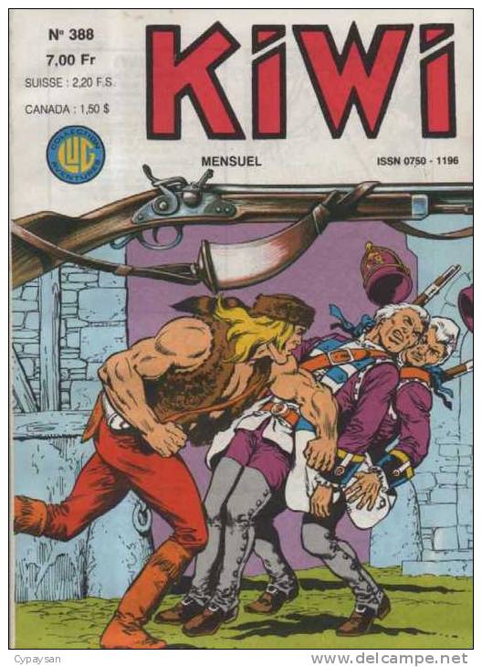 KIWI N° 388 BE LUG 08-1987 - Kiwi
