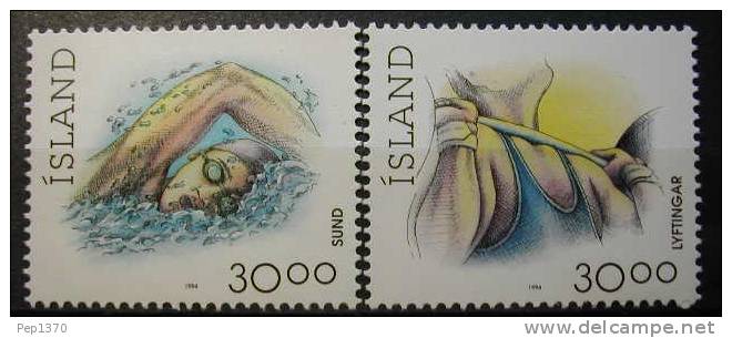 ISLANDIA 1994 - DEPORTES - YVERT Nº 751-752 - Unused Stamps