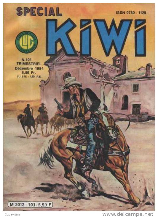 KIWI SPECIAL  N° 101 BE LUG 12-1984 - Kiwi