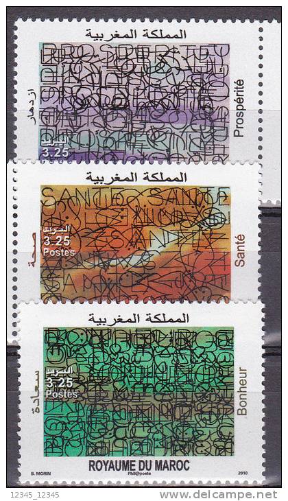 Marokko 2010  Postfris MNH Art - Maroc (1956-...)