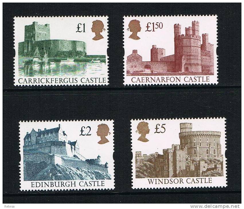 GREAT BRITAIN  KASTELEN   1992 ** - Unused Stamps