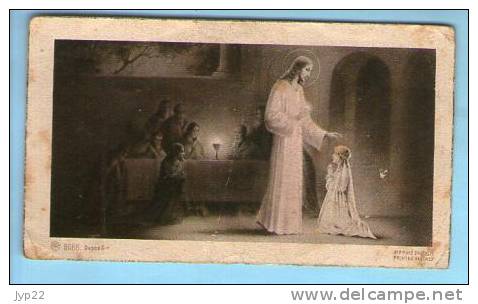 Image Pieuse Religieuse Holy Card - Ed AR 8066- Souvenir Communion C & C Braun Notre Dame Du Perpétuel Secours Asnières - Devotieprenten