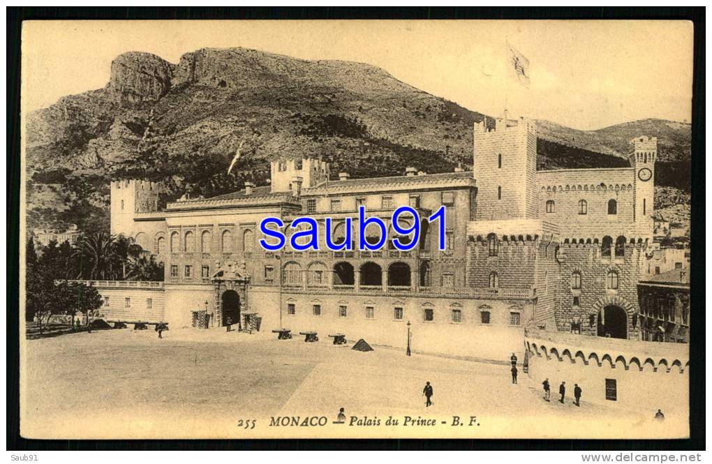 Lot de  4 CPA - Monaco -  Palais du Prince -  Réf : 28018 - 28082 - 28142 -28187