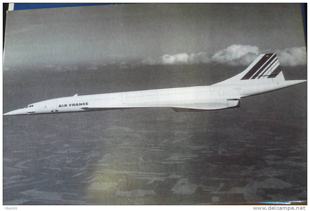 CONCORDE AIR FRANCE       F BVFA - 1946-....: Moderne