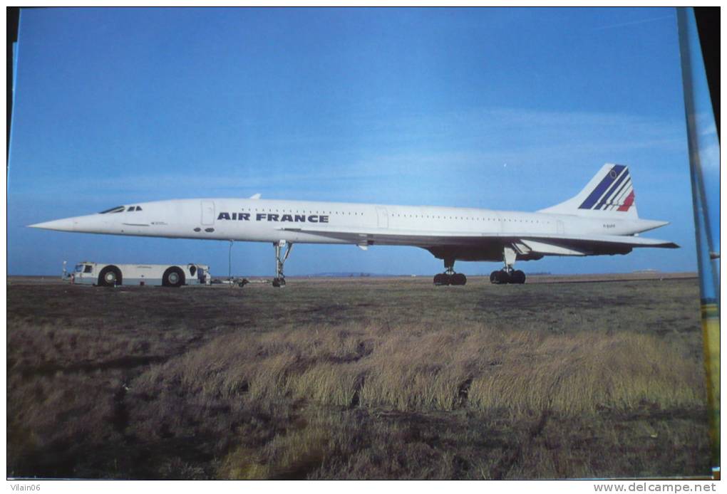 CONCORDE AIR FRANCE     F BVFF - 1946-....: Moderne