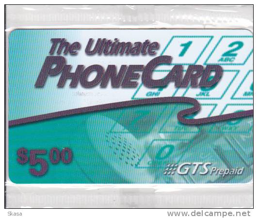 USA Prepaid GTS The Ultimate, $5.00, Neuve NSB - GTS