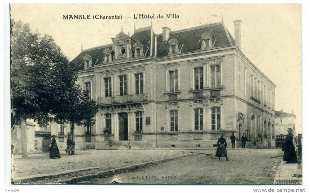 16 - MANSLE - Hôtel De Ville - Mansle