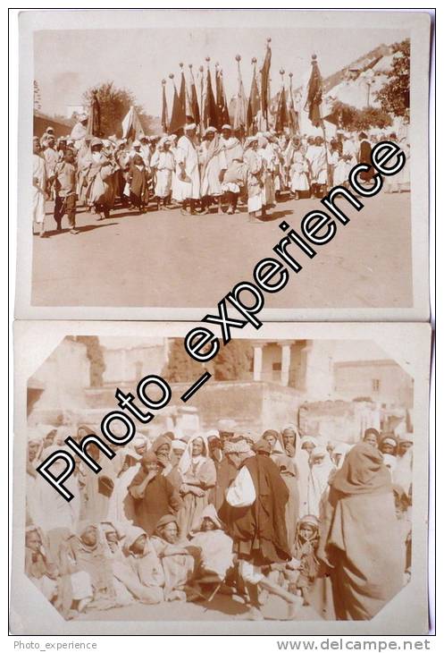 Lot Photo Ethnique Culture Fête Commerce Juif 1930 MAROC Afrique Africa - Lieux