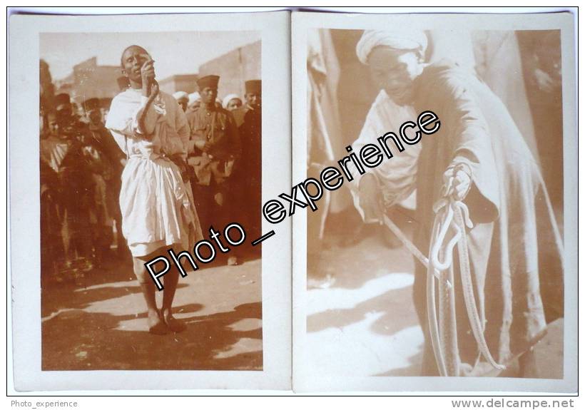 Lot Photo Ethnique Culture Fête Commerce Juif 1930 MAROC Afrique Africa - Lieux