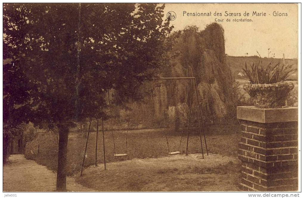 Glons Pensionnat Des Soeurs De Marie Cour De Récréation - Bassenge