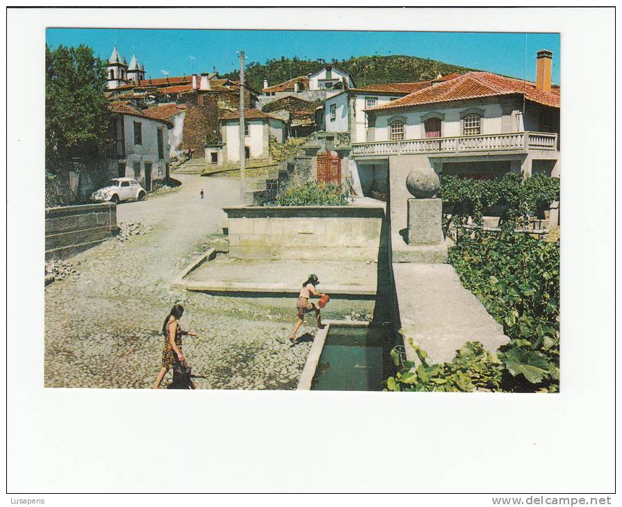 Portugal Cor 21093 - VILA FLOR - FONTE ROMANA E VISTA PARCIAL - Bragança