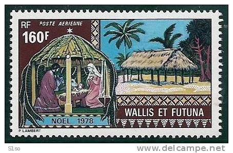 WALLIS Et FUTUNA 1978  Poste Aerienne  PA 85 Neufs Avec  Charniere * Noel - Unused Stamps