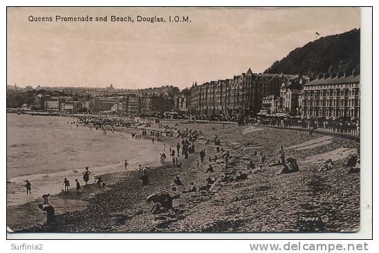 DOUGLAS - QUEENS PROMENADE AND BEACH - Isle Of Man