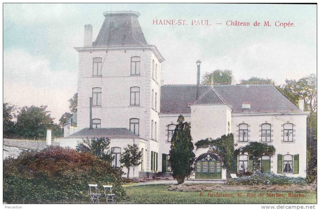 HAINE-SAINT-PAUL - Château De M. Copée - Carte Colorée - La Louvière