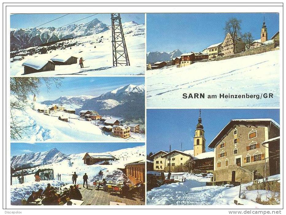 G2125 Sarn Am Heinzenberg - Multipla / Non Viaggiata - Sarn
