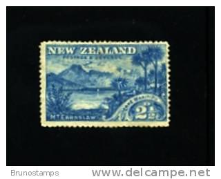 NEW ZEALAND - 1898 FIRST PICTORIAL  2½ D. BLUE  WAKITIPU NO WMK  MINT LITTLE THIN SPOT - Unused Stamps
