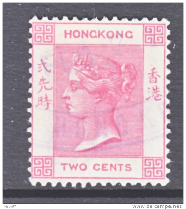 Hong Kong 36b  Wmk CA.  (o) - Used Stamps