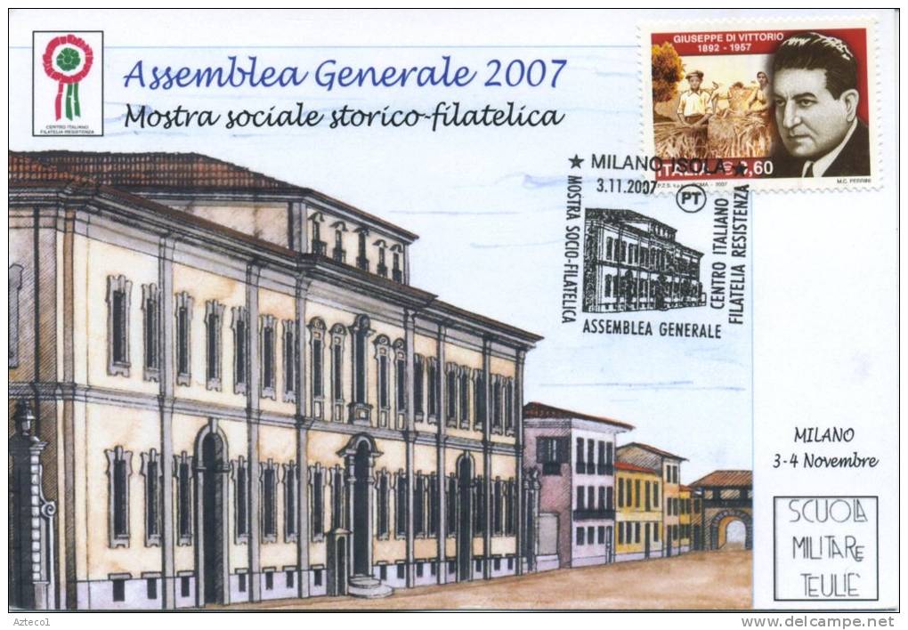 ITALIA - FDC MAXIMUM CARD 2007 - ANNIVERSARIO DELLA RESISTENZA - ANNULLO SPECIALE - Cartoline Maximum