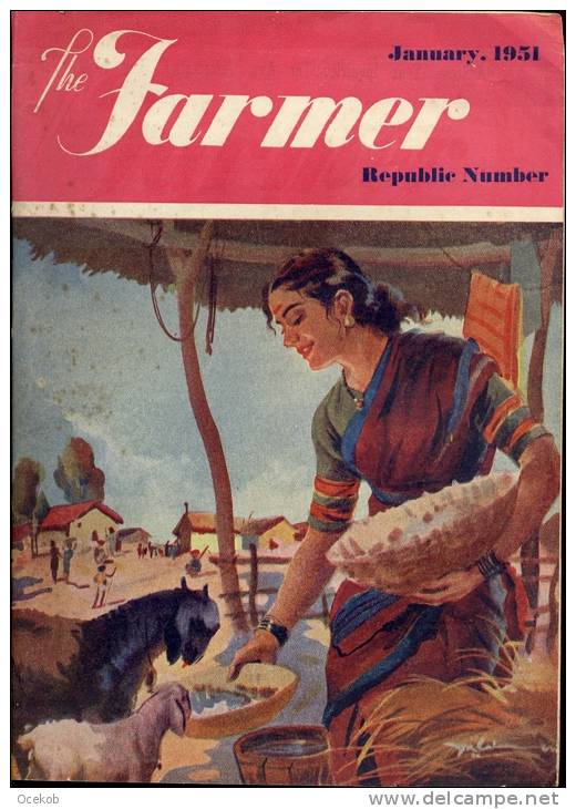 Tijdschrift Magazine THE Farmer - India - Bombay 1951 - Tuinieren