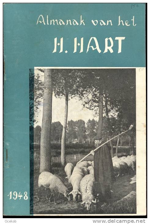 Tijdschrift Devotie Almanak Van Het H. Hart 1948 - Altri & Non Classificati