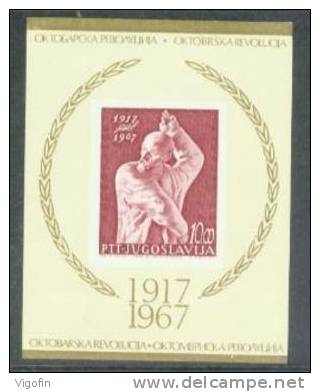 YU 1967-1253 V.I.LENIN, YUGOSLAVIA, S/S, MNH - Blocks & Sheetlets