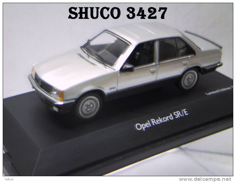 - SCHUCO - OPEL REKORD SR/E - Réf 3427 -  1/43° - Schuco