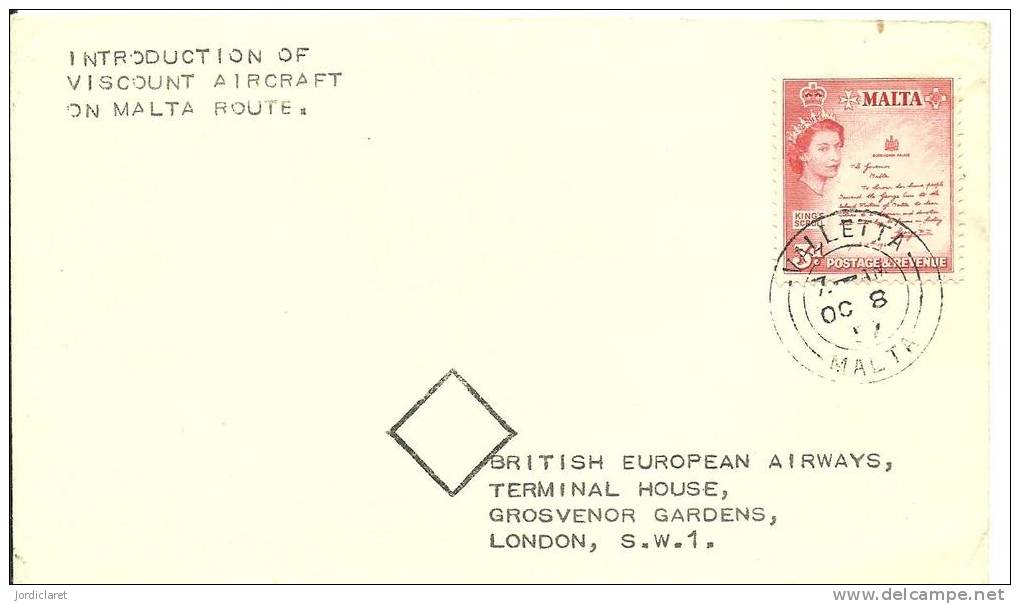 CARTA 1957 - Malta (...-1964)