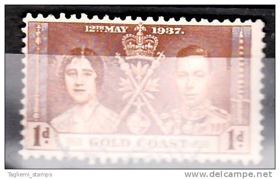 Gold Coast, 1937, SG 117, Used - Gold Coast (...-1957)