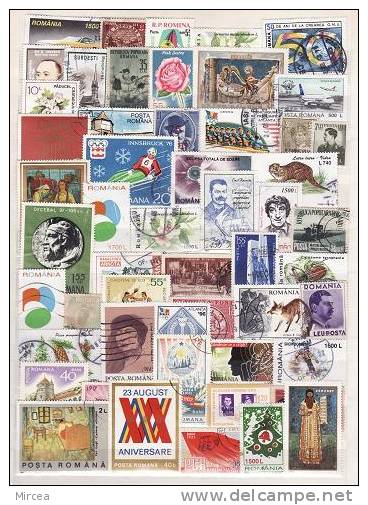 1000 -  Lot Timbres Roumanie, Neufs Et Obliteres - Collections