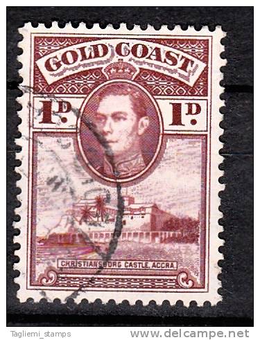 Gold Coast, 1938, SG 121, Used - Gold Coast (...-1957)