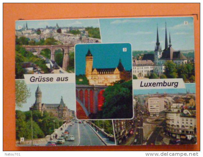 E1-Luxembourg--grusse Aus Luxembourg--5 Vues-multivues-- - Remich
