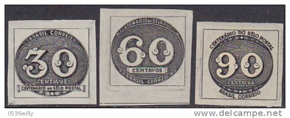 Brasilien 1943. Philately. 100 Jahre 1. Brasilianische Marken (B.0116) - Unused Stamps