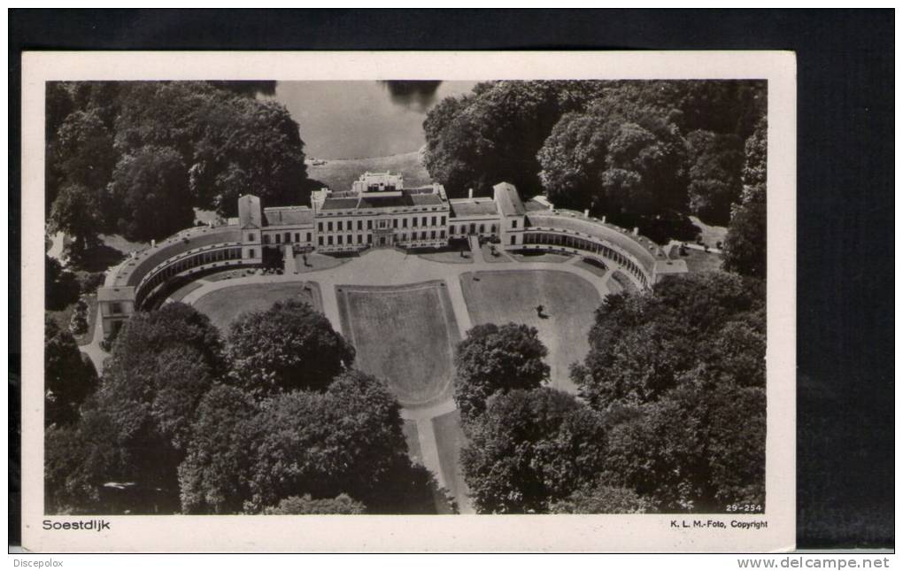 D2993 Paleis Soestdijk (  Soest, Utrecht - Holland) - KLM Foto - Non Usata - Baarn