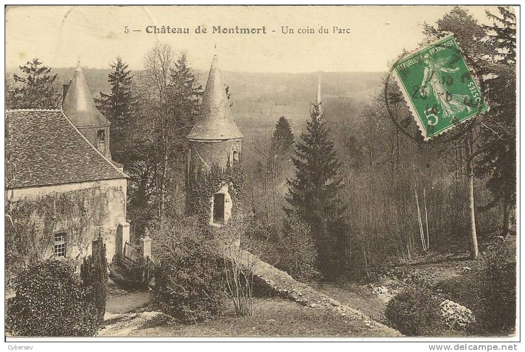 CHATEAU DE MONTMORT - Un Coin Du Parc - Montmort Lucy