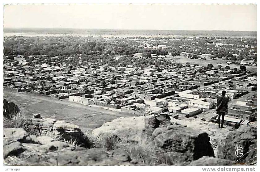 Afrique - Africa -mali -ref A186-bamako -quartier De Dar Salam Et Centre    -carte Bon Etat   - - Malí