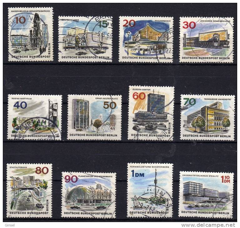 Berlin 254-265 O - Used Stamps