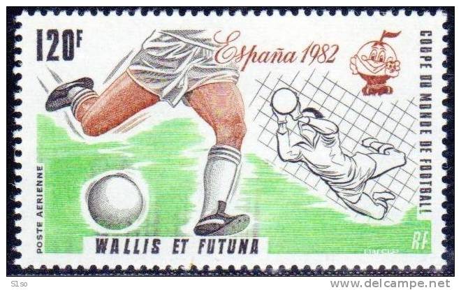 WALLIS Et FUTUNA 1981  Poste Aerienne  PA 112 Neuf Sans Charniere **  Espana 82  Coupe Du Monde - Ongebruikt