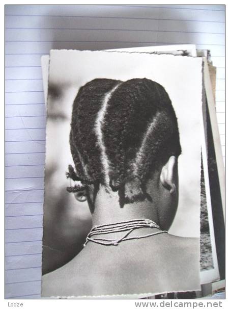 Afrika Africa Afrique Congo Kongo Kinshasa Coiffure Mangbetu Exposition Bruxelles - Andere & Zonder Classificatie