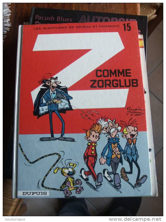 SPIROU T15 Z COMME ZORGLUB   FRANQUIN - Spirou Et Fantasio