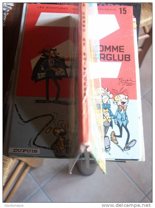 DOS ROND SPIROU T6 LA CORNE DE RHINOCEROS   FRANQUIN - Spirou Et Fantasio