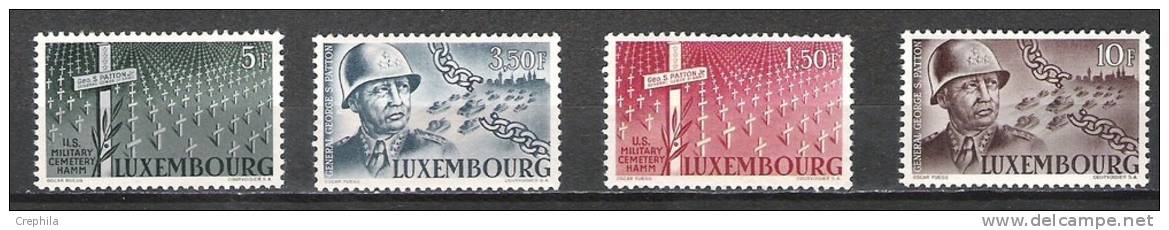 Luxembourg - 1947 - Y&T 398/401 - Neuf ** - Nuovi