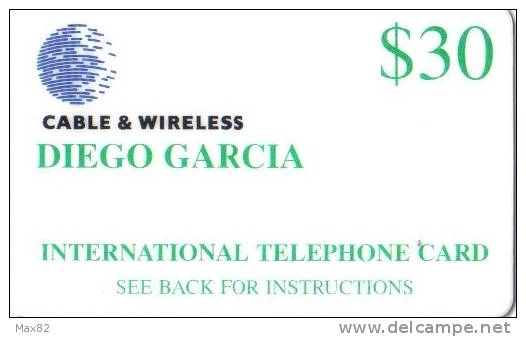 DIEGO GARCIA / DGA - R 02 / First Remote Cards Issue - Diego-Garcia