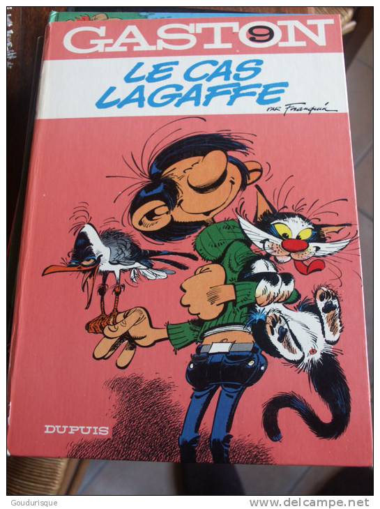 DOS ROND GASTON LAGAFFE  T9 LE CAS LAGAFFE FRANQUIN - Gaston