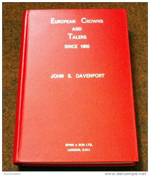 DAVENPORT , EUROPEANS CROWNS AND TALERS SINCE 1800 - Livres & Logiciels