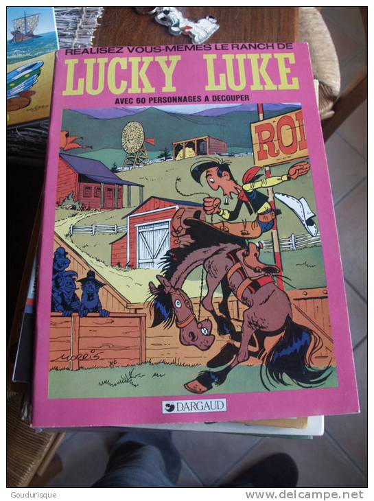 LUCKY LUKE  FABRIQUEZ LE RANCH DE LUCKY LUCKE  MORRIS - Lucky Luke