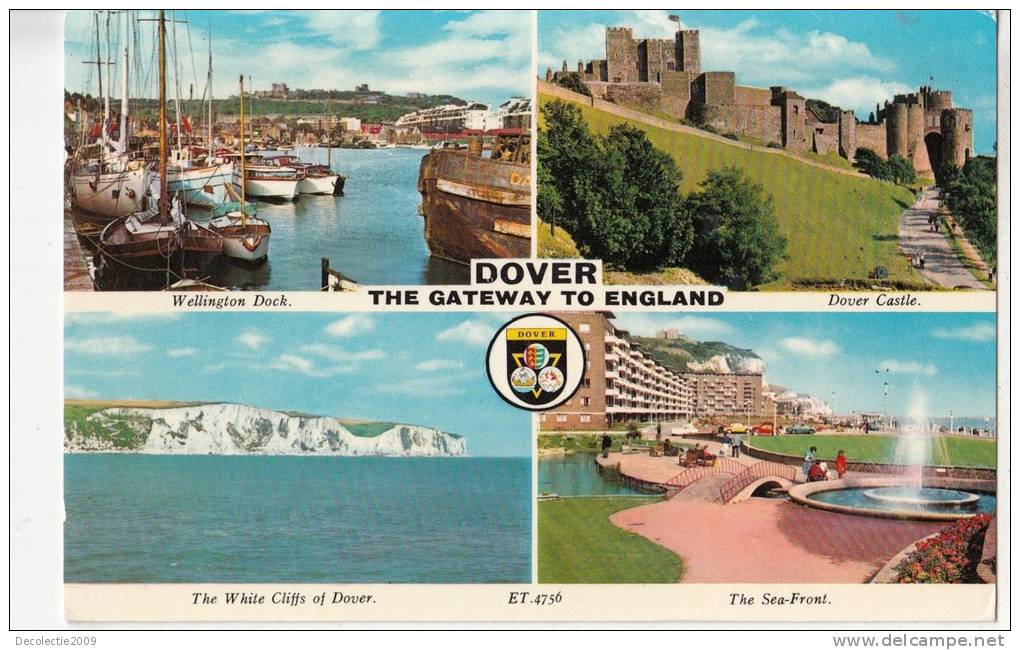 BR51898 Dover The Gateway To Eangland     2 Scans - Dover