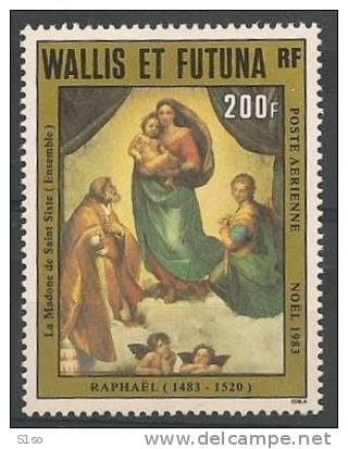 WALLIS Et FUTUNA 1983 Poste Aerienne  PA 131 Neuf Sans Charniere ** La Madone De Saint Sixte De RAPHAEL - Unused Stamps