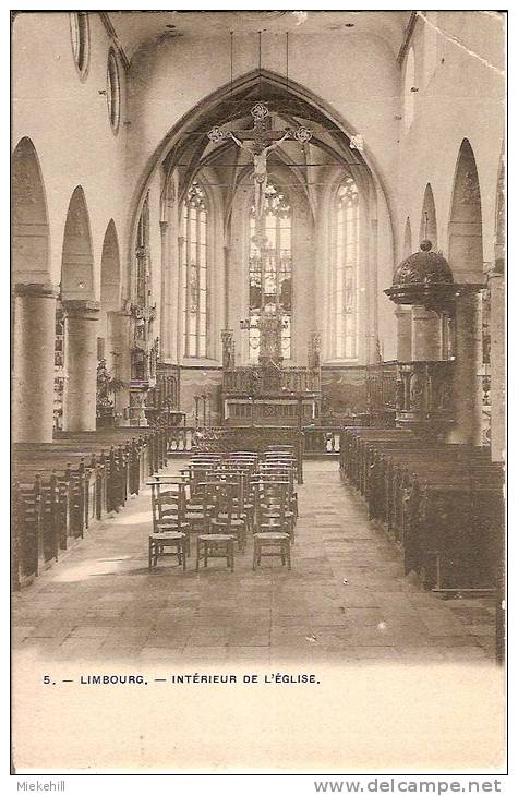 LIMBOURG-INTERIEUR DE L'EGLISE - Limbourg